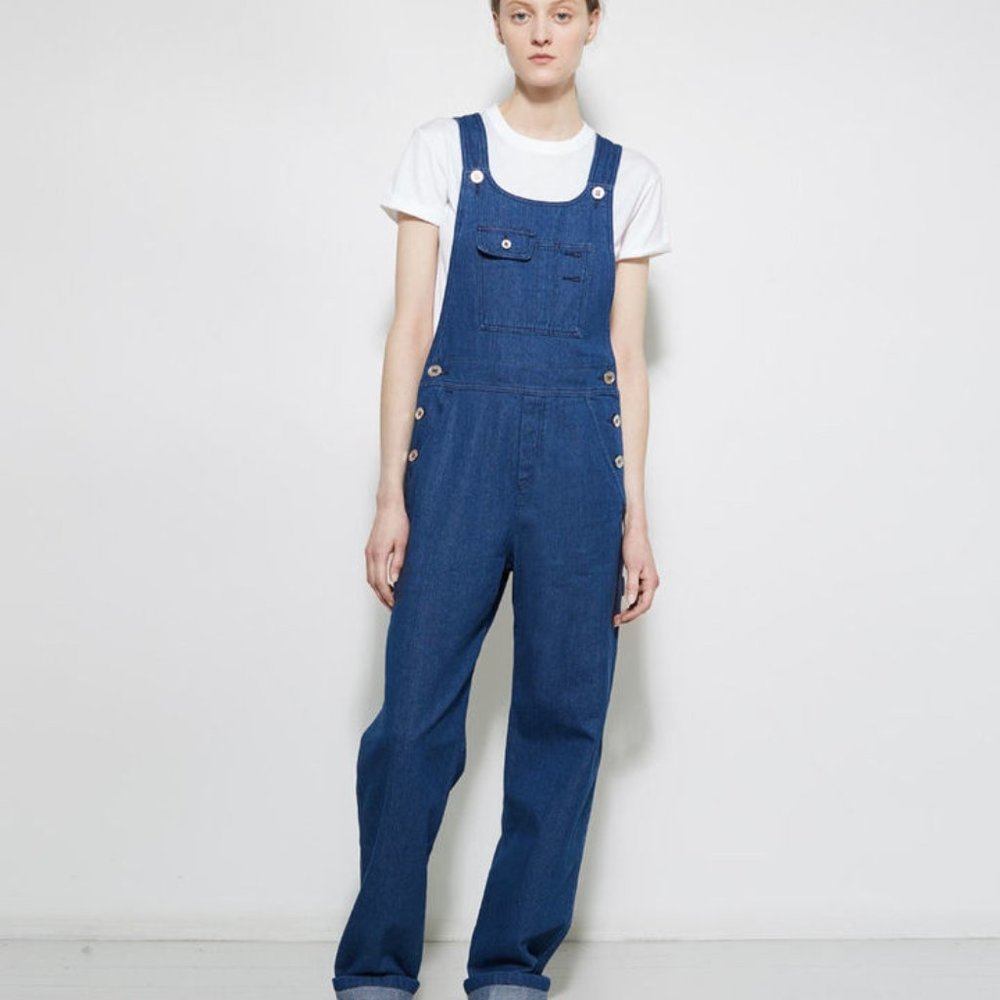 A.P.C. Arizona Denim Overalls Jumpsuit